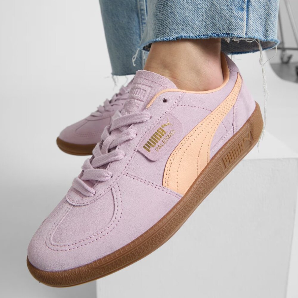 PUMA Palermo - Only worn once! Size 8, perfect condition